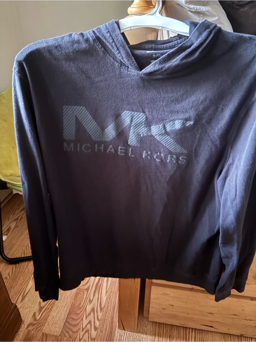 Michael Kors Women’s MK Logo Hoodie Shirt